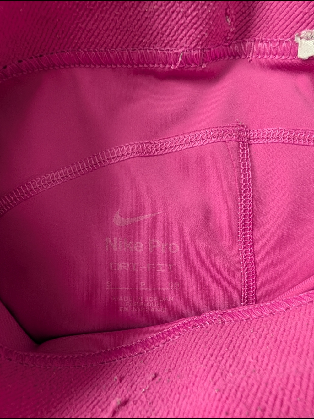 Nike Women's Pink & Light Blue Active Shorts - 2-Pack Small - Picture 4 of 12